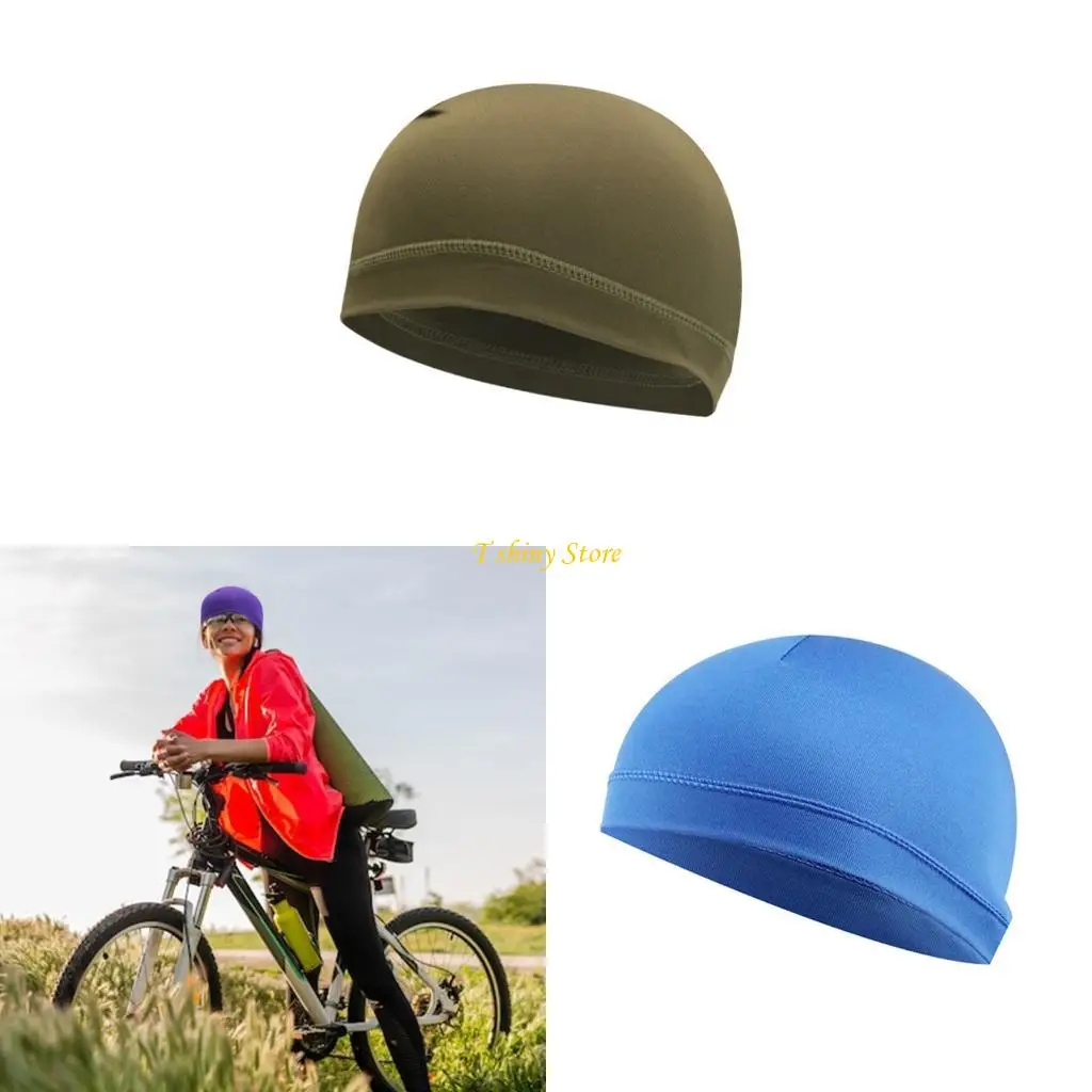 

N58F Breathable Cycling Sports Party Wear for Stage Shows Sports Headwear Skull Hat Headdress Headscarf Wrap