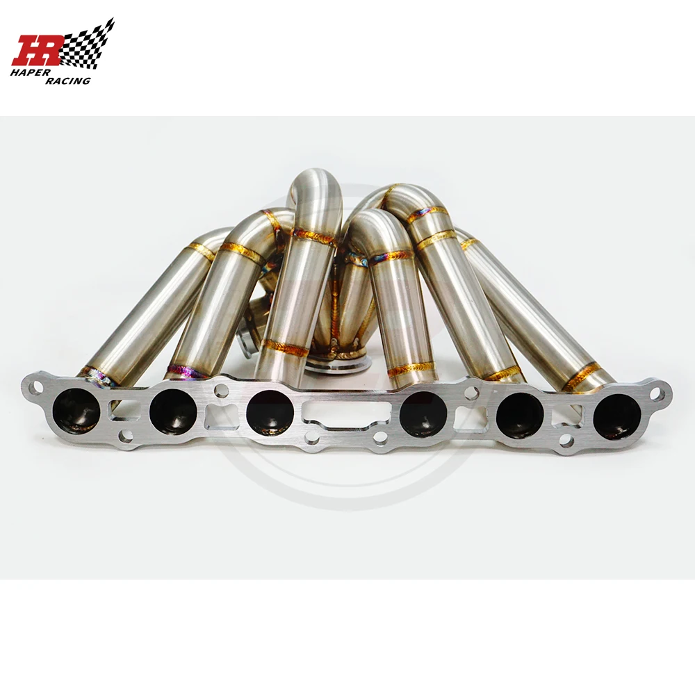 HP RACING SS304 Rura parowa 3 mm o równej długości 3,0 cala zespół V Turbo Kolektor do Mk4 Le xus GS300 2JZGE To yo ta Supra