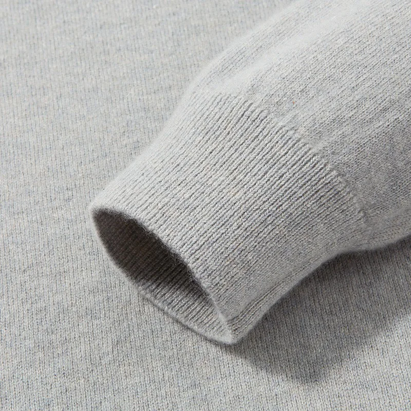 High Quality Cashmere Sweater Men Autumn Winter Warm Sweater Fashion Men's Clothing