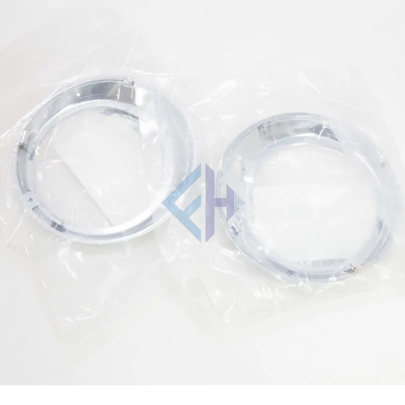 

Оригинальный 2 шт. левый + правый хромированный передний противотуманный фонарь, кольцо крышки лампы для Tiburon Coupe 2003-2004, OEM 865532c000 865542c000, высокое качество