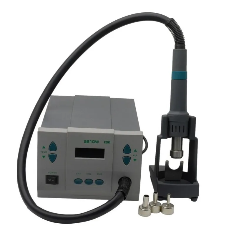 861DW Hot Air Rework Station 1000W Digital Constant Temperature Hot Air Gun for Mobile Phone Repair Soldering Desoldering