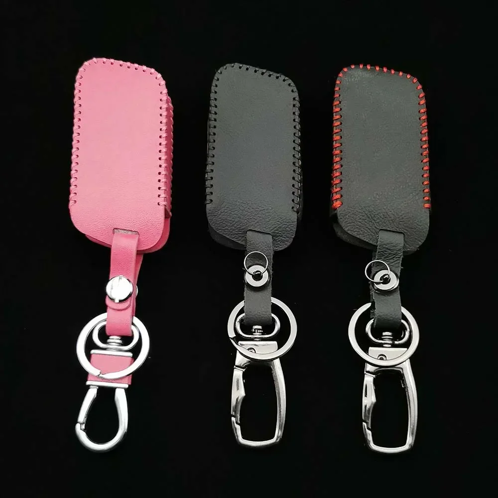 A93 New Fashion Style Leather Case For Starline A93 A63 Car Alarm 4 Buttons Remote Controller LCD Keychain Cover