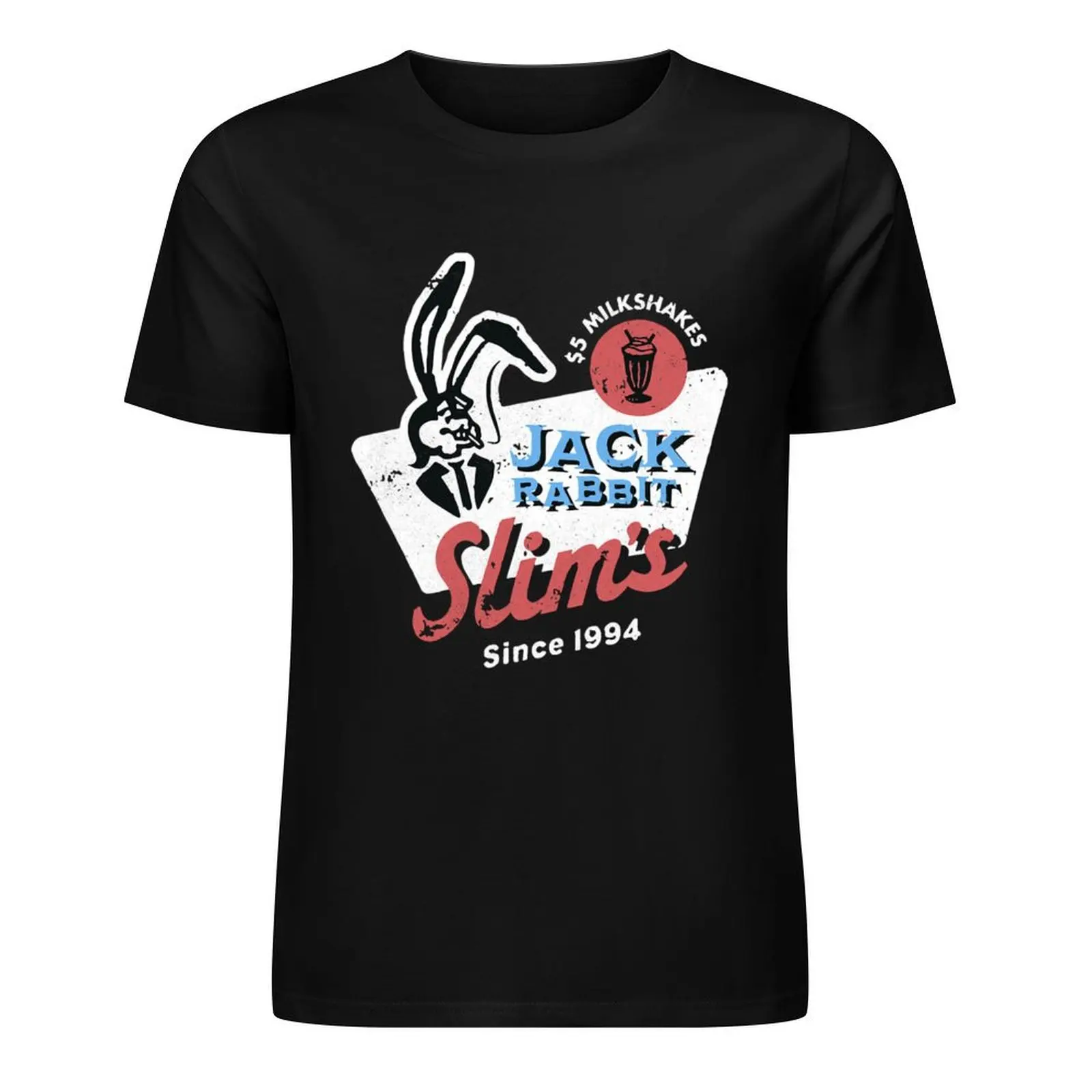 

Jack Rabbit Shirt Pulp Fiction Movie Since 1994 Jack Rabbit Slims Restaurant T-Shirt summer top mens big and tall t shirts