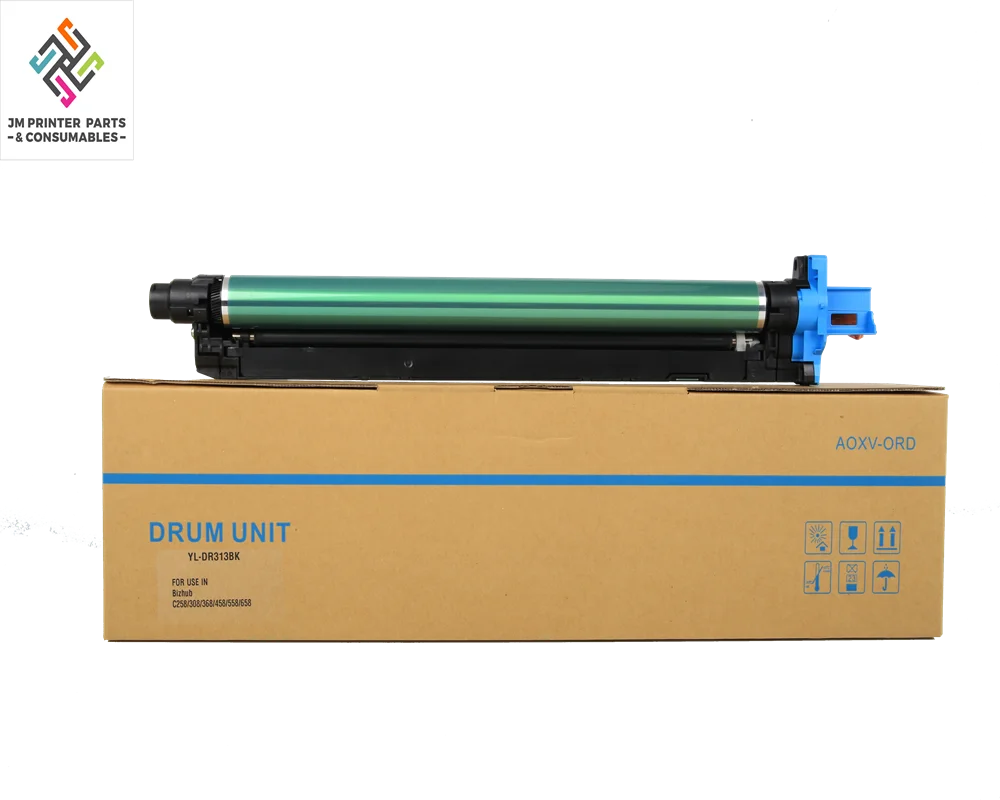 

DR313 Drum Unit For KONICA MINOLTA Bizhub C258 C308 C368 C458 C558 C658