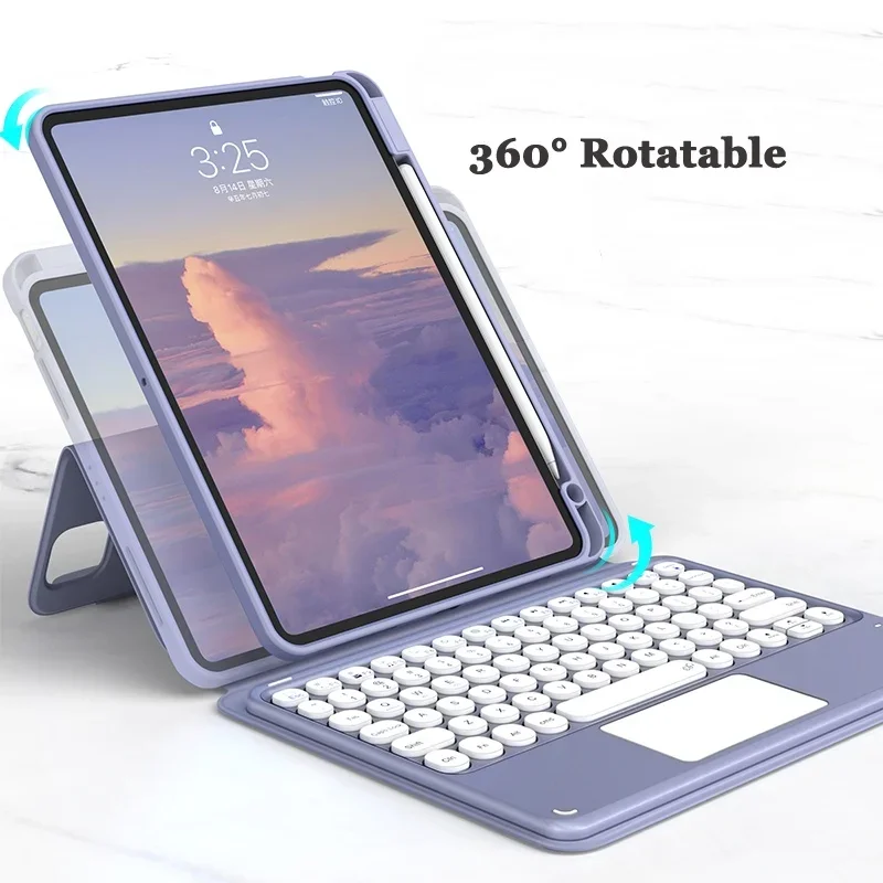 Keyboard Case for IPad Pro 11 2022 Pro 11 2021 2020 Air 5 4 3 2 1 10.2 9th 8th 7th Mini 6 9.7 5th 6th 2018 2017 10th 10.9