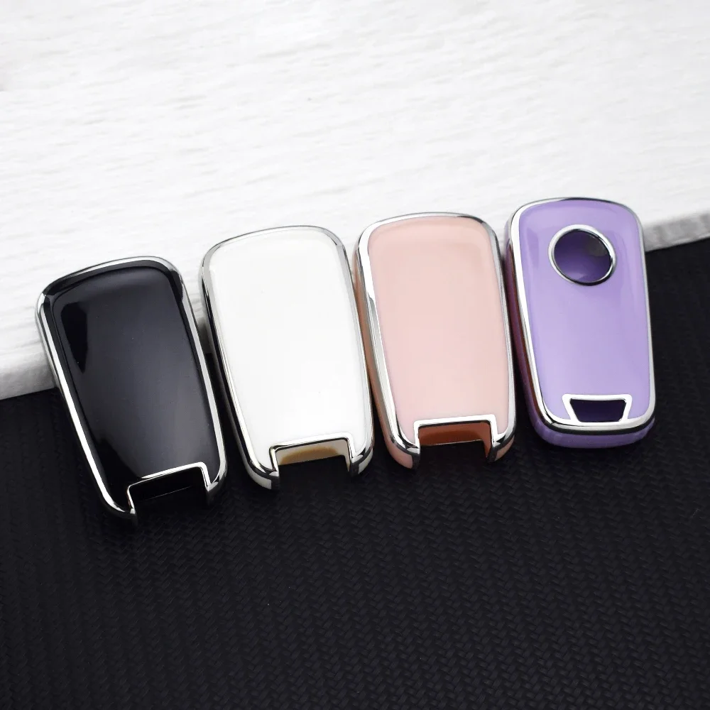 TPU Car Flip Key Case Cover Shell for Chevrolet Cruze Aveo Trax Sail Malibu Captiva Opel Vauxhall Astra J Corsa Insignia Mokka view 2
