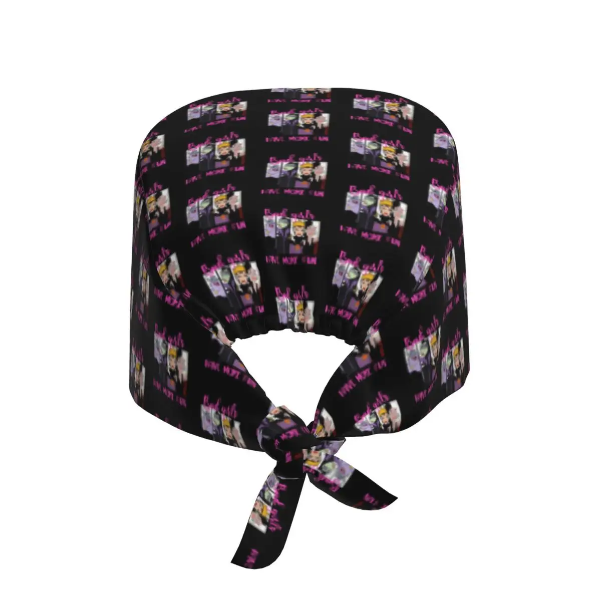 Custom Villains Women Working Hat Women Men Wicked People Malicious Queen Scrub Caps Scrub Nursing Doctor Surgeon Cap for Chef