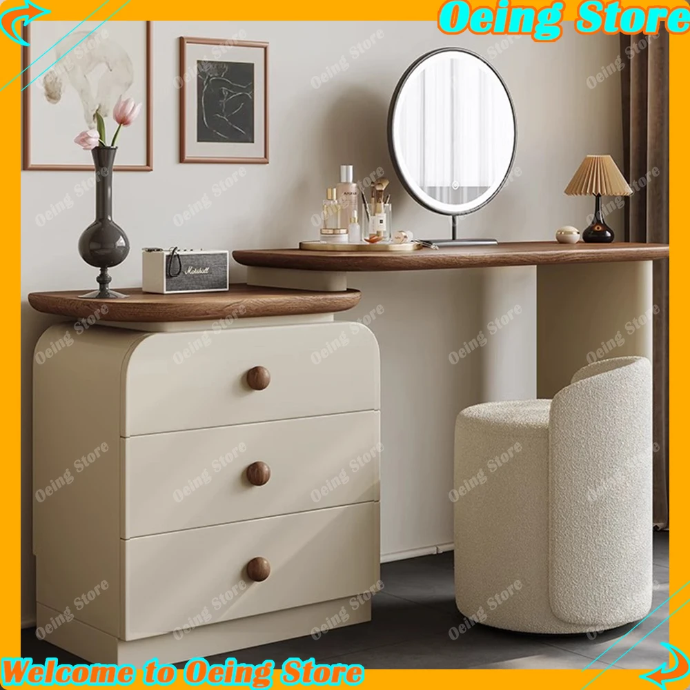 

European Mirror Dressing Table Modern Luxury Bedroom Professional Dressing Table Designer Elegant Penteadeira Home Decoration