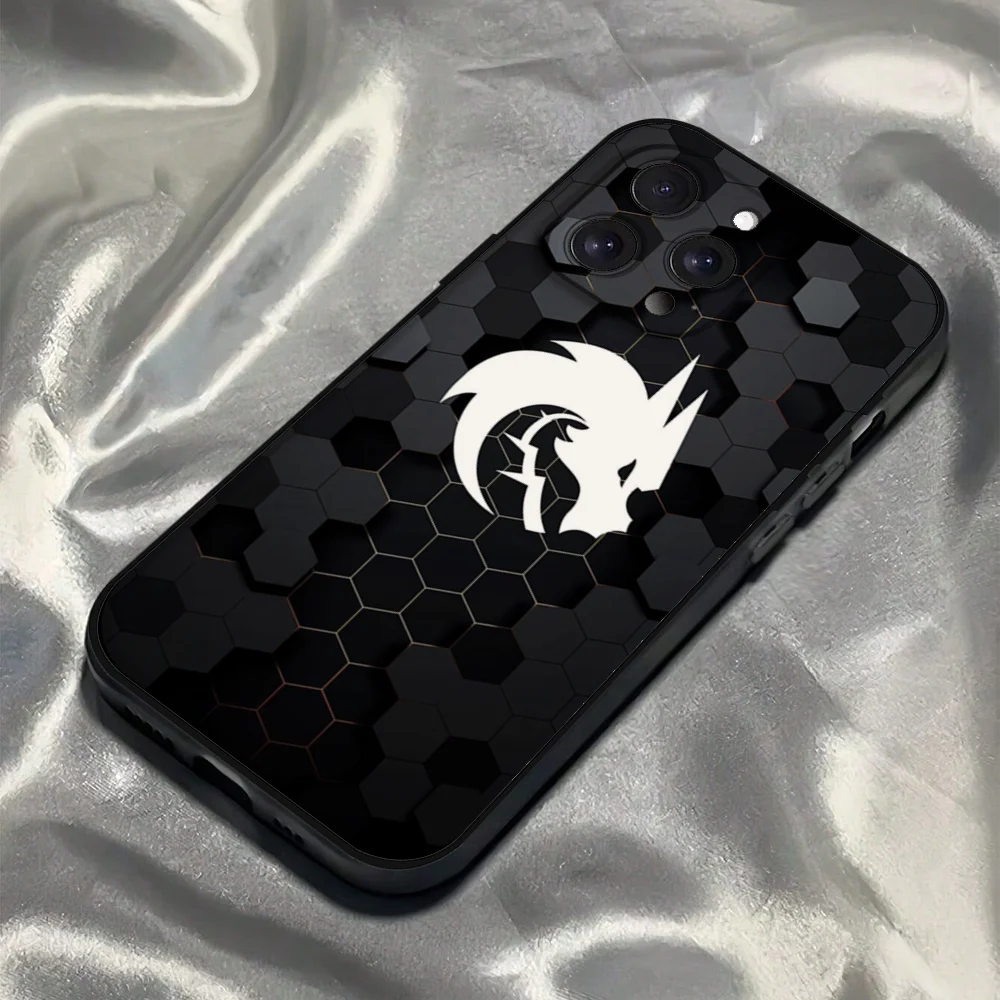 لعبة D-Dota 2 جراب هاتف آيفون 16 15 11 13 14 برو ماكس 7 8 زائد X Xr Xs ماكس 12 جراب غطاء أسود صغير