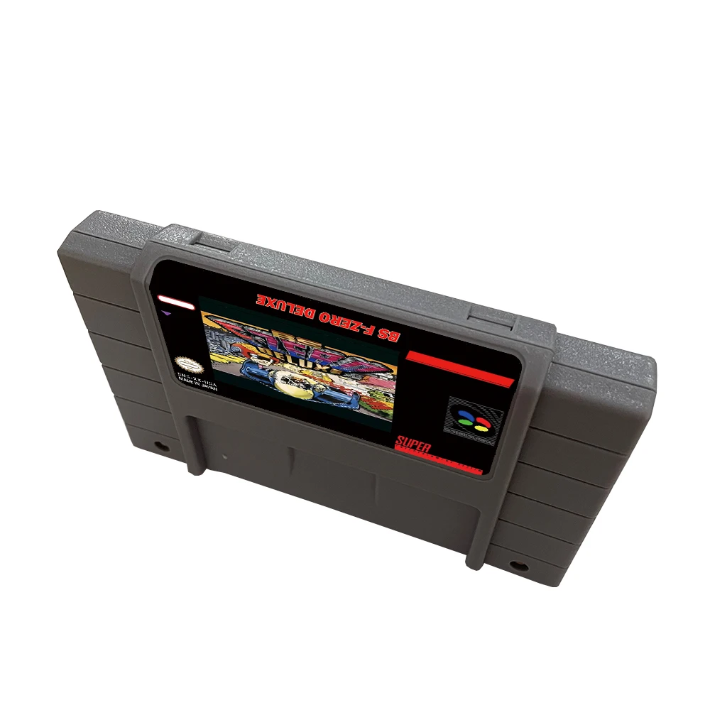 BS F-ZERO DELUXE - 16 Bit Game Cartridge SNES/SFC Game Cartridge For Super Famicom Game Console