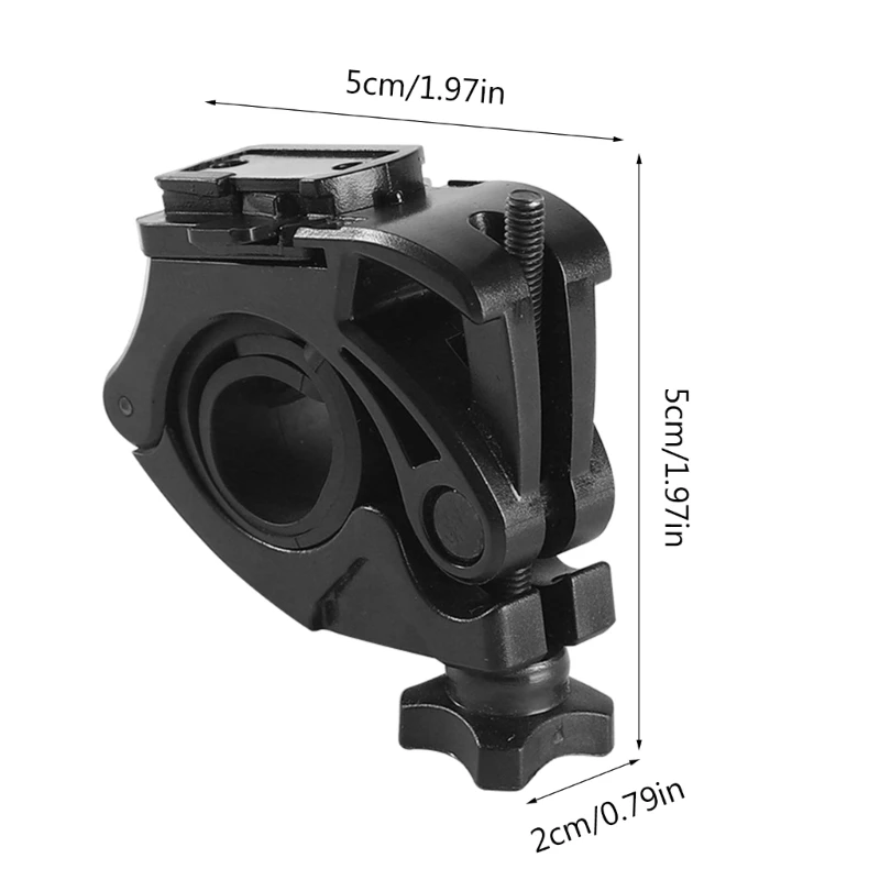 Flashlight Torch Clip Clamp Riding Biking Bike Light Bracket Bike Flashlight Holder Cycling Bicycles Light Mount Holder