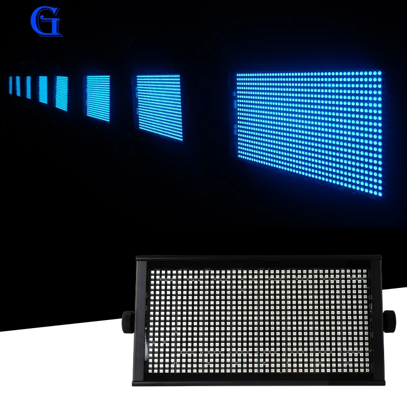 Led DJ Bar 8 Segment Strobe Light Stage RDM DMX Flash Light 3in1 Wash STrobe Effect 960pcs Bar Strobe Lights for KTV Party