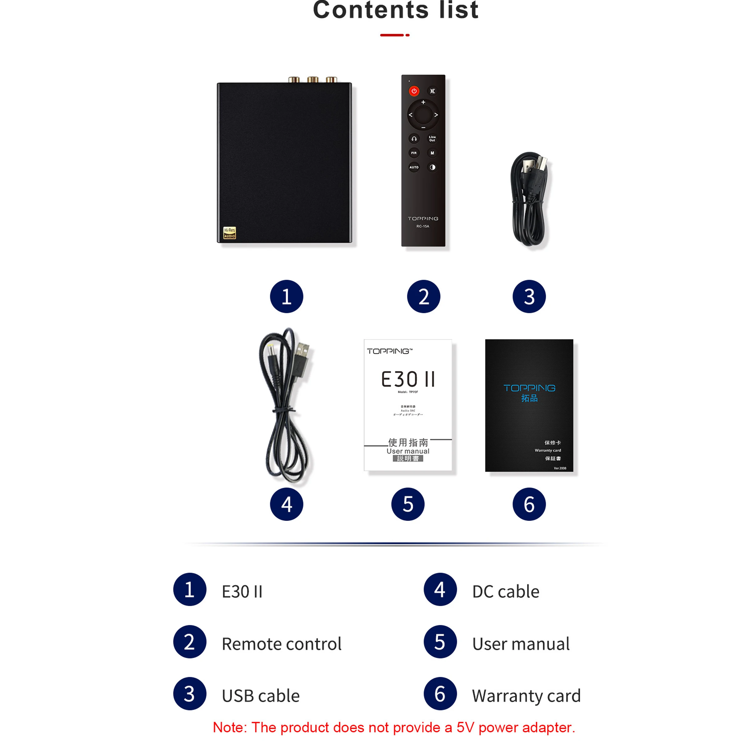 Topping E30II Usb Dac Decoder AK4493S * 2 Xmos XU208 Audio Codec 32BIT / 768Khz DSD512