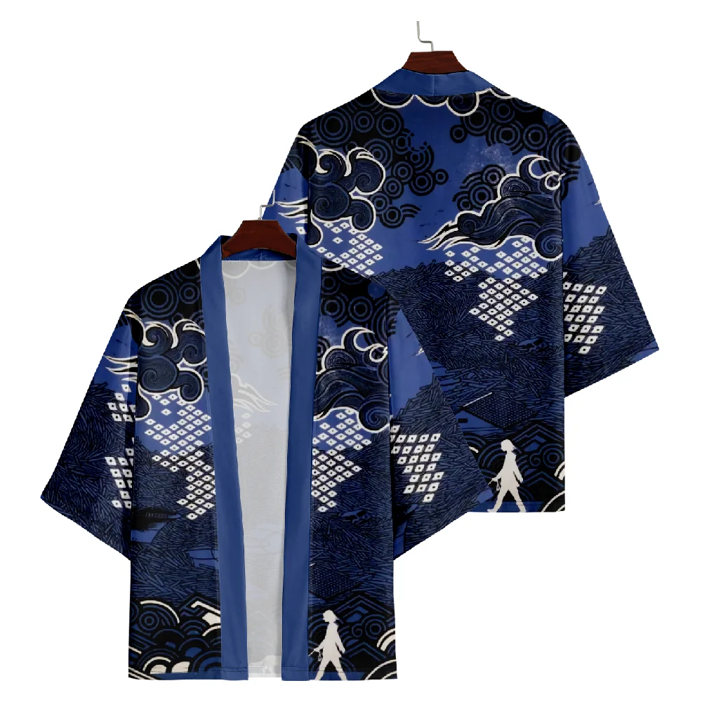 

Kimono Women Haori Yukata Female Japanese Cardigan Girl Shirt Japan Clothes Men Shirt Plus Size 6XL 5XL 4XL