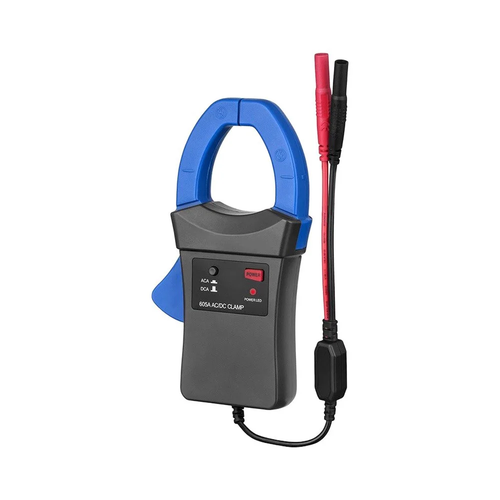 600A Current Sensor Digital Multimeter Adapter For Confined Workspaces 600A AC DC Measurement Power LED Indicator
