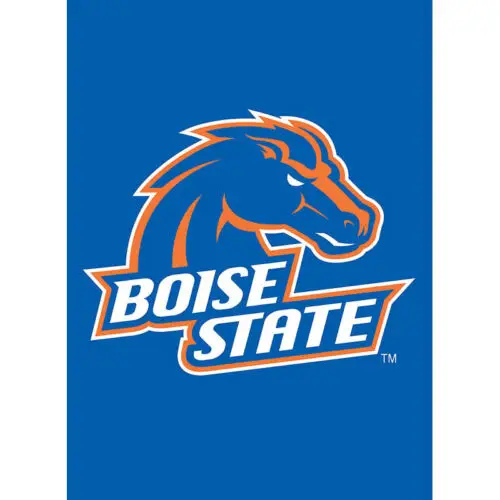 Boise  University Garden Flag Buster Athletics Applique NCAA Licensed College