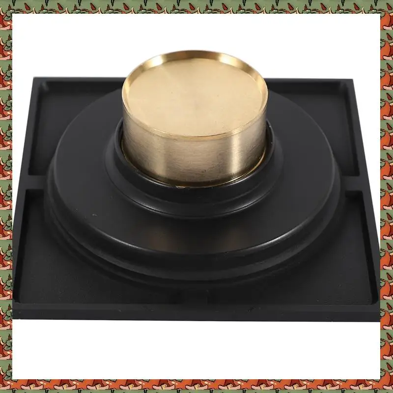 ablq-scarico-per-doccia-quadrato-da-5-pezzi-da-4-pollici-con-griglia-di-copertura-rimovibile-ottone-anti-intasamento-nero-opaco