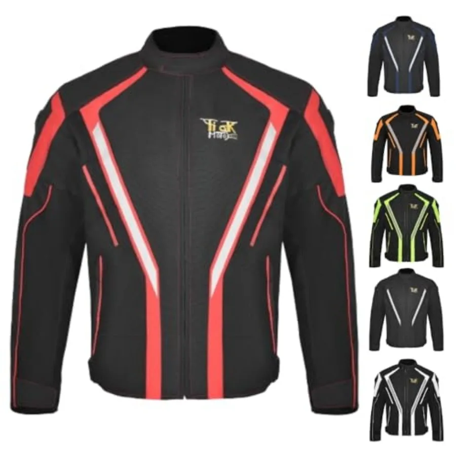 

Adventure Touring Motorcycle Jacket For Men and Women Enduro Biker Textile Riding Gear CE Armored