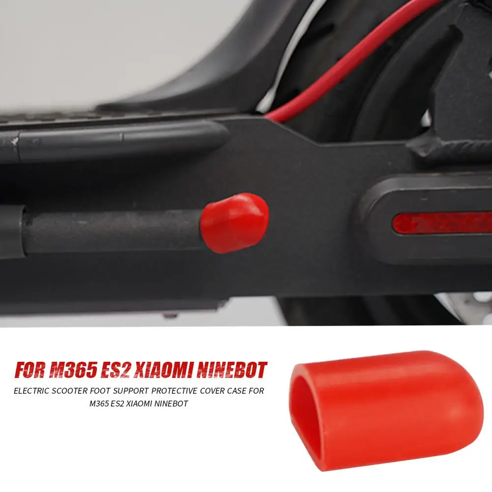 4 stuks elektrische scooter voetsteun beschermhoes voor M365 ES2 (rood)