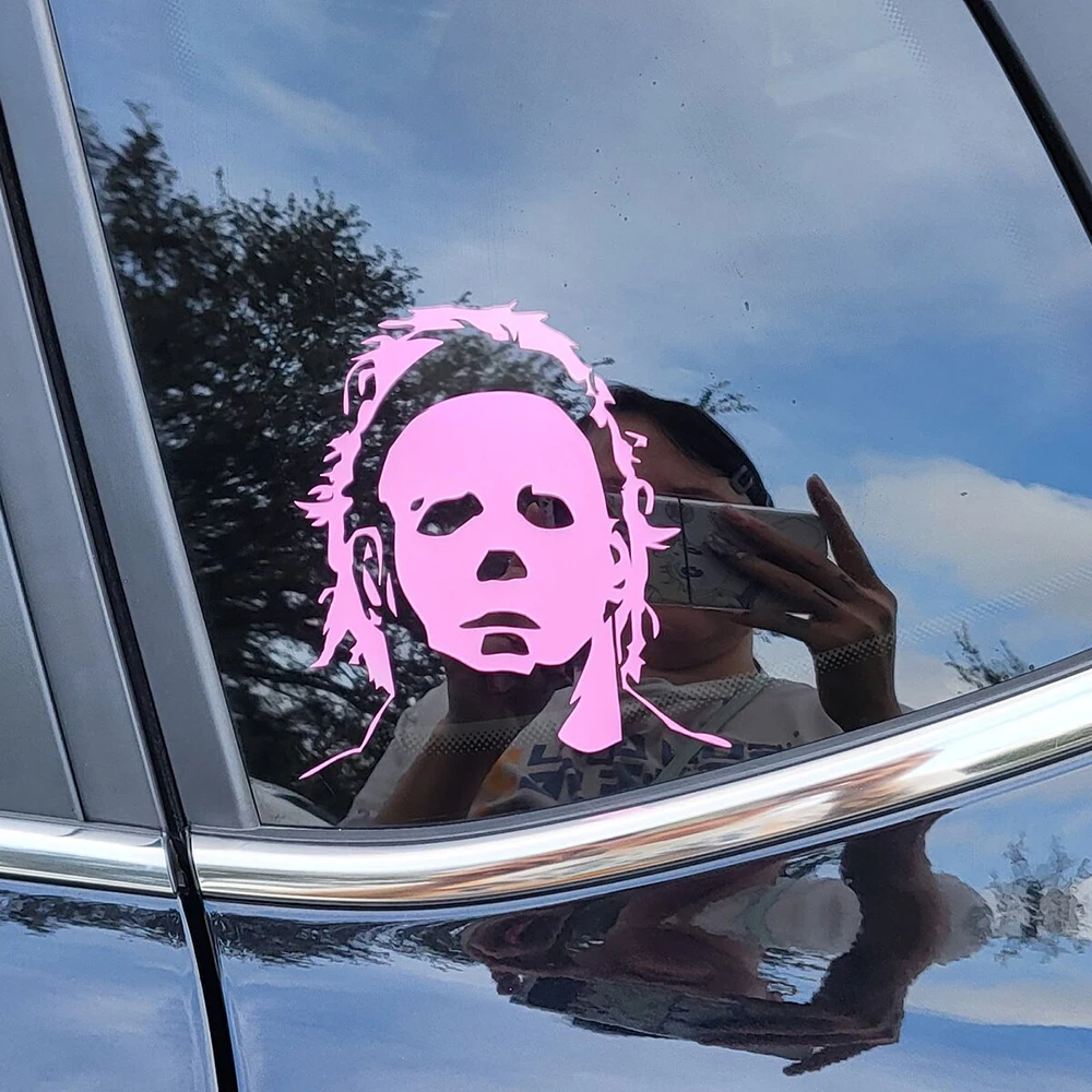 Michael Myers Car Windows Decals Die Cut Vinyl Decor Stickers Craft Glue Accessories