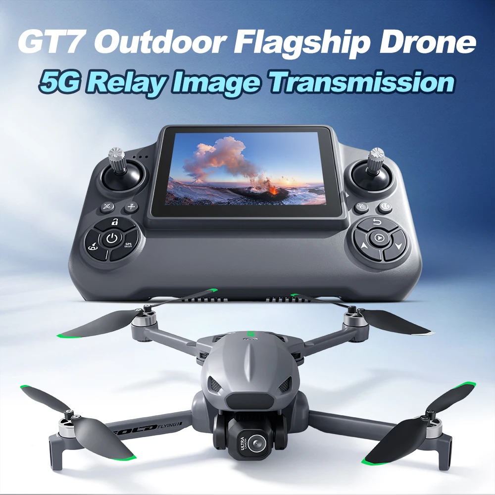 Dron profesional GT7 4K con GP - Drone Camera Professional reseña y precio