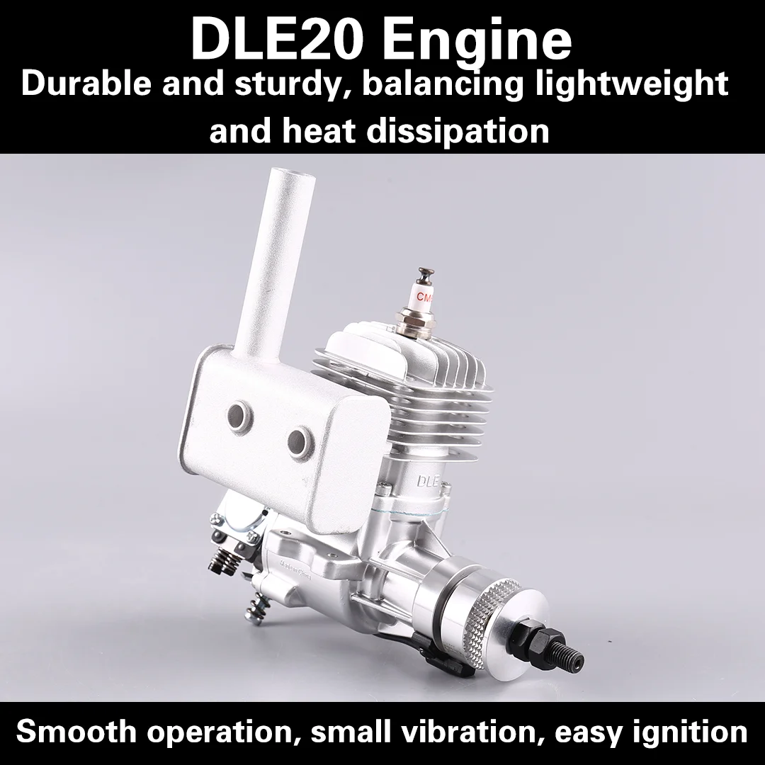 

Оригинальный газовый двигатель DLE 20 20CC для модели RC самолета с фиксированным крылом — горячая распродажа DLE20 DLE20CC — двигатель для хобби