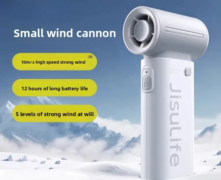 High-speed Energy-saving Handheld Small Wind Cannon Mini Portable Usb Small Fan Desktop Silent Small Electric Fan