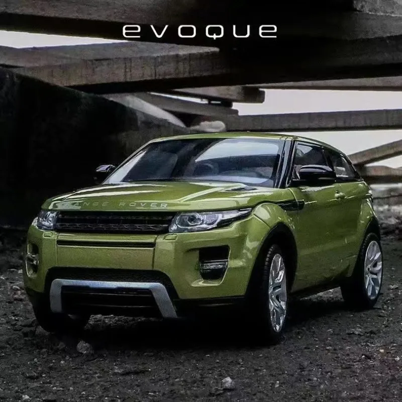 1:24 WELLY Range Rover Evoque SUV paduan Model mobil Diecast kendaraan mainan logam skala miniatur mobil koleksi hadiah anak-anak