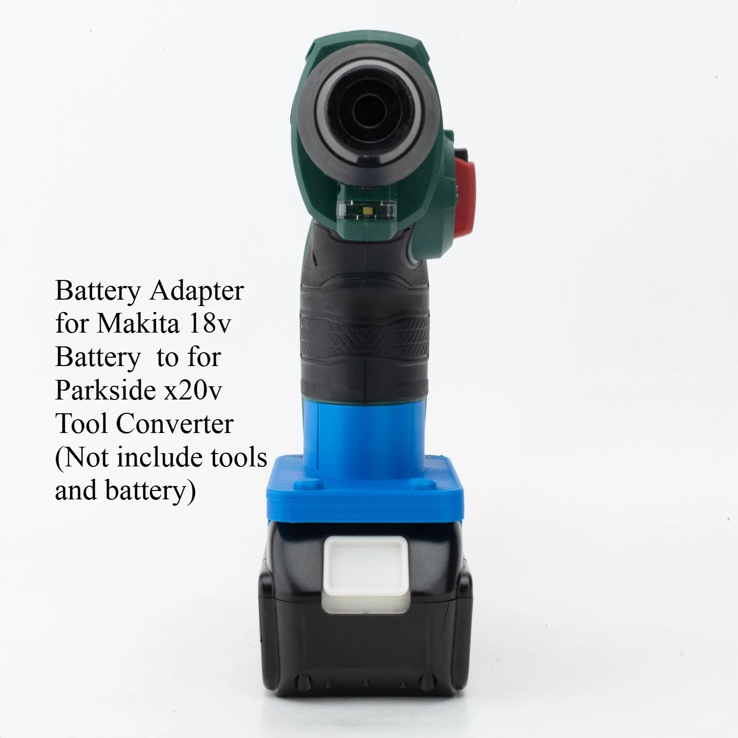 

Battery Power Adapter for Makita 18v Battery to for Parkside x20v Tool Converter (Not include tools and battery)