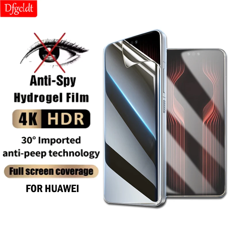 

Мягкая антишпионская гидрогелевая пленка из 1 шт. для Huawei Mate 70 60 RS Ultimate Privacy Screen Protector для Mate X6 X5 40 50 60 70 Pro+