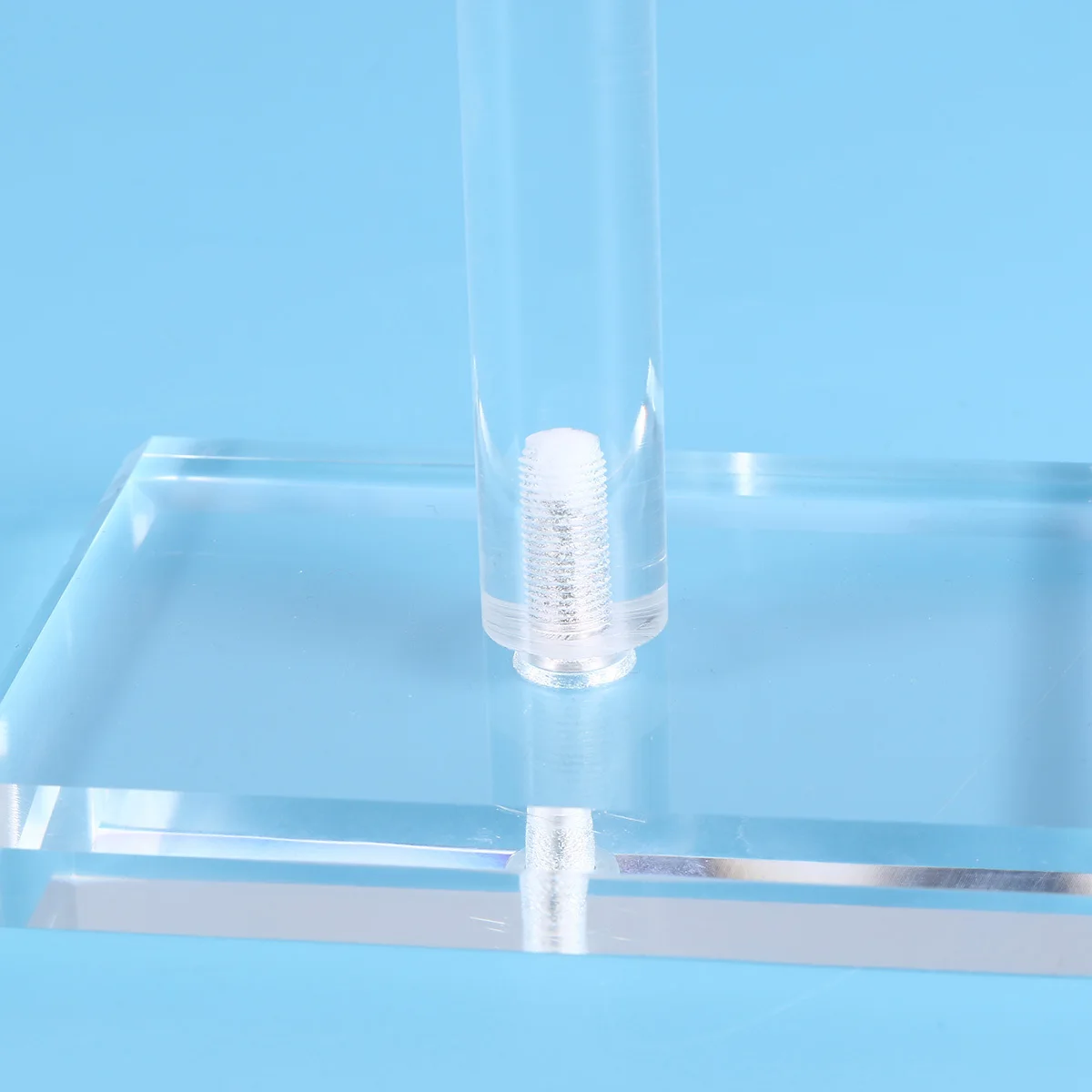 

Подставка для браслета, прозрачный акрил, высота 13 см, ширина 18 см, однослойный держатель для ювелирных изделий для часов, браслета, ожерелья, резинка для волос