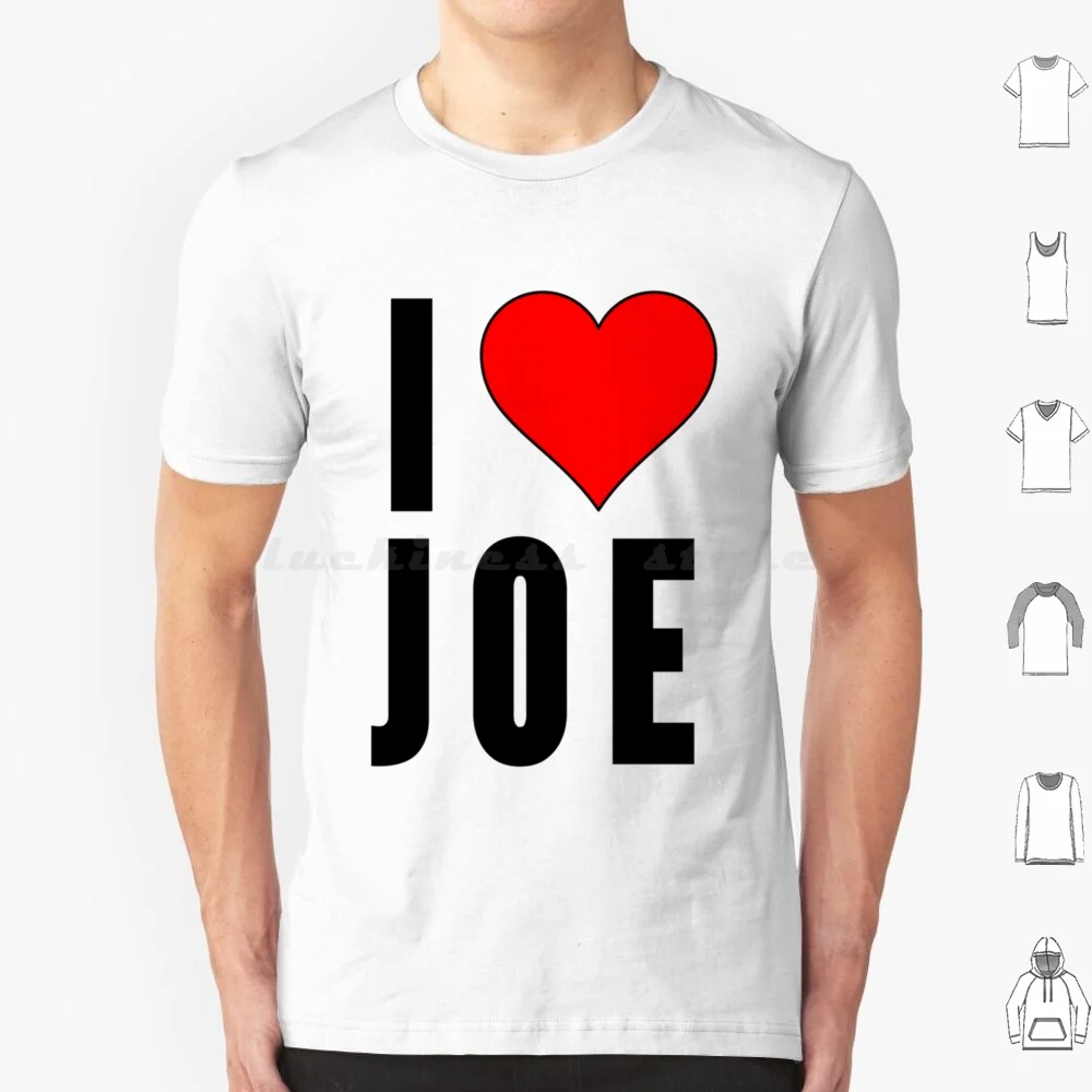 Camiseta I Love Joe 6XL de Algodón, Camiseta Genial de Joe Jonas, Nick Jonas, Kevin Jonas, Jonas Tour, Nick, Kevin, Sucker Brothers, Joe Happiness