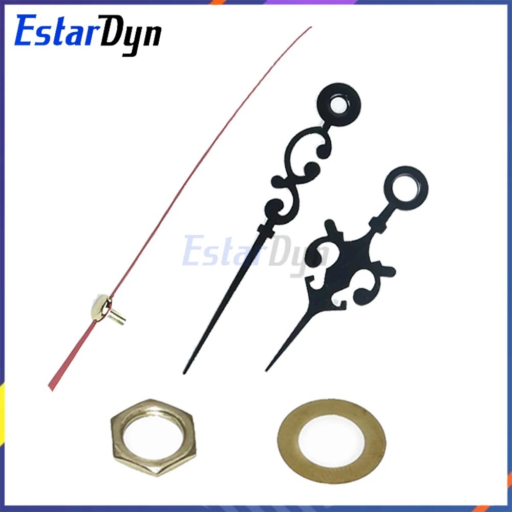 Estardyn HQ3268 Professional And Practical Quartz Wall Clock Movement Mechanism DIY Repair Tool Parts Kit with Red Hands