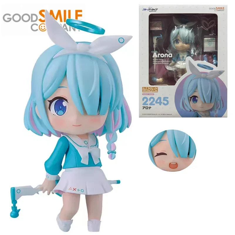 

GSC Good Smile Original Nendoroid 2245 Blue Archive Arona Anime Action Figure Toys For Boys Girls Children Birthday Gifts Model