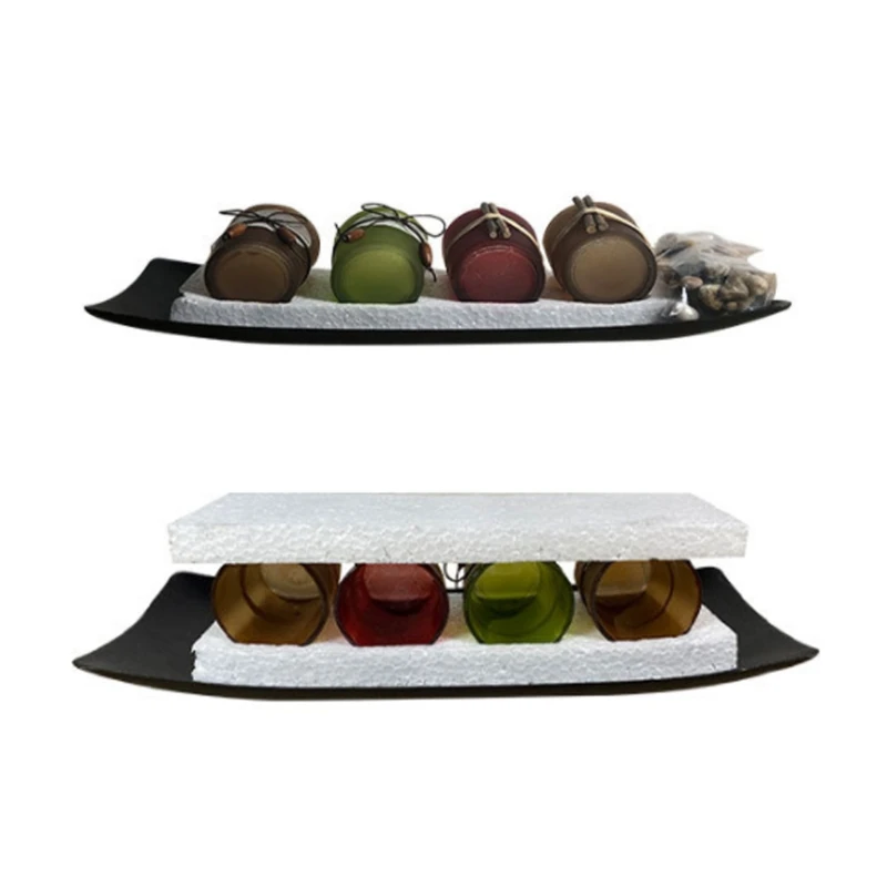 Holders Set for Bathroom Decorations Candles Tray Centerpieces for Dining Room Living Room Home Decor Drop shipping