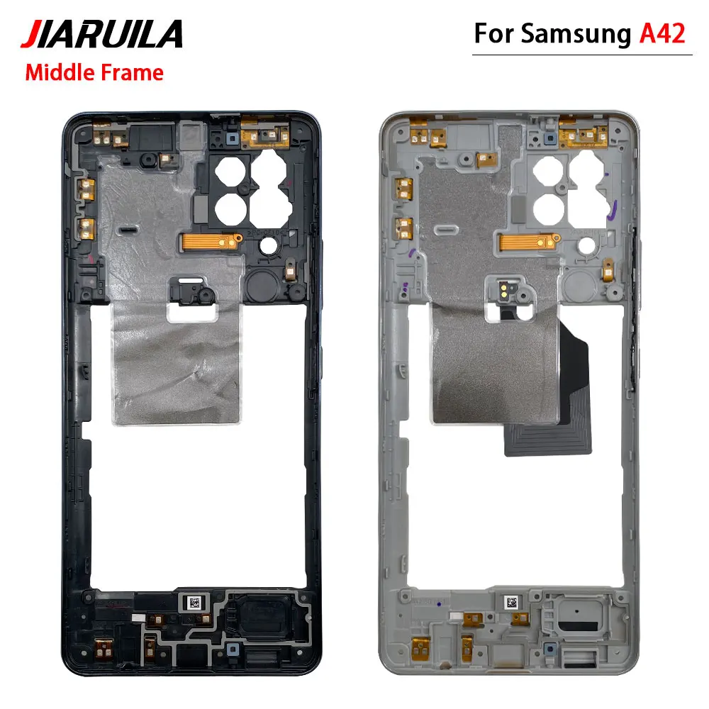 Middle Frame For Samsung A32 4G A325 5G A326 A42 A33 Housing Case Middle Frame Replacement Parts With Power Volume button