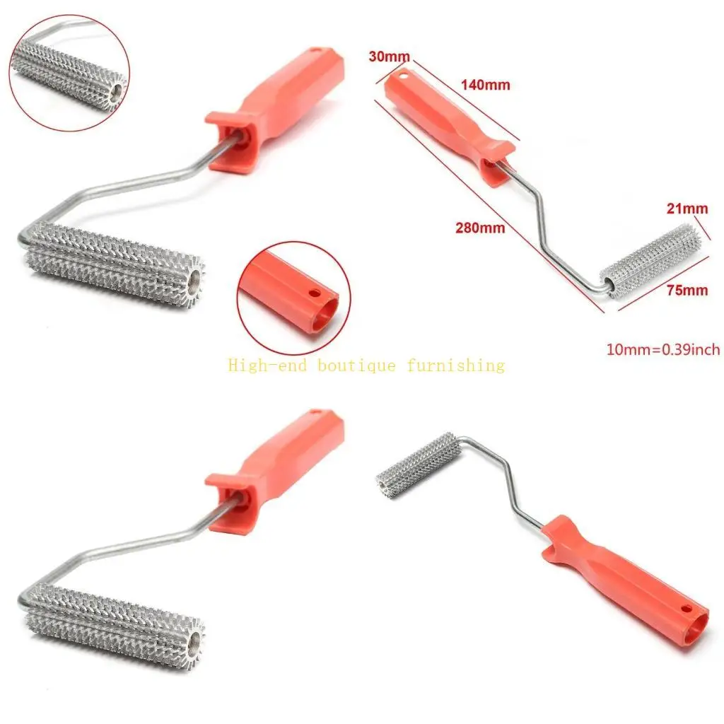 

L9NB 75x21mm Lamining Bubble Bubble Roller Aluminum сплав сплав из стекловолокна для роликового роликового набора роликового