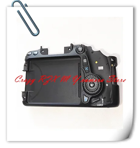 

New 70D Back cover After the shell with key with flex for Canon 70D cover SLR Camera Repair Part （Without card slot cover）