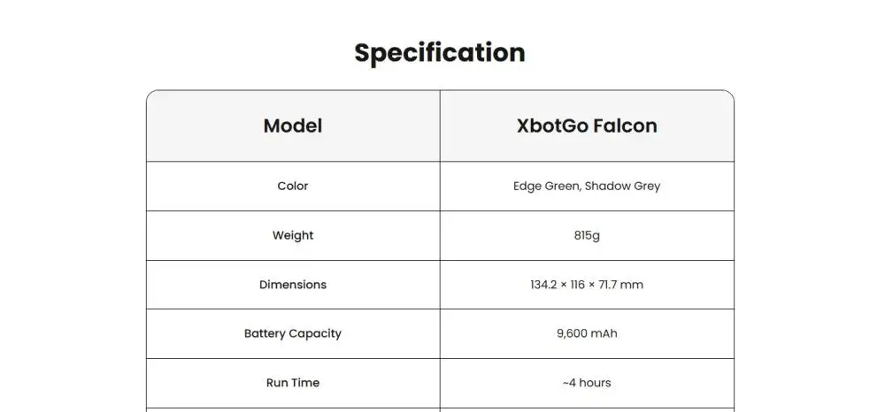 XbotGo Falcon KI-gestützte Sportkamera mit Vorhersagefunktion zur Spieler-Verfolgung für Live-Streaming mit 20GB kostenlosem Cloud-Speicher – Detail 10