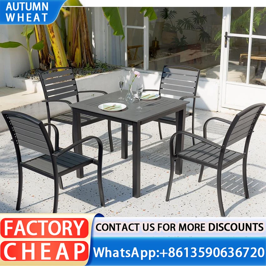 U-shape modular outdoor furniture aluminum frame PE rattan woven garden customizable sectional sofa