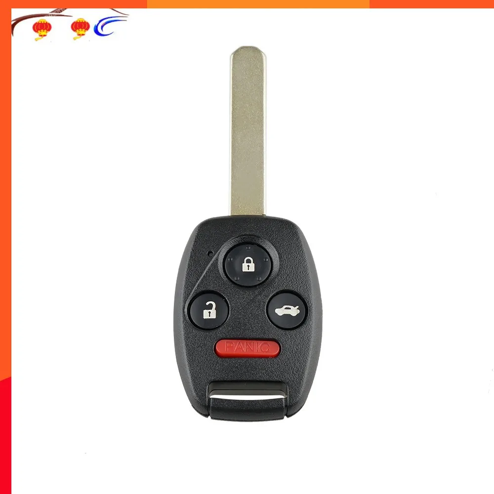 J51 Car Key KR55WK49308 + ID46 Chip 313.8 Frequency For 2008 2009 2010 2011 2012 Honda Accord Sedan Keyless Entry Key Car Remote