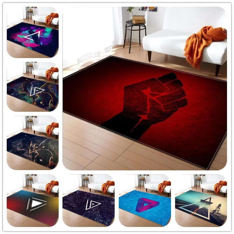 

Fashion trend personality Print Soft Carpets for living room Decor Rug Child kitchen Non-slip Mat/Carpet Kid Room Game Crawl pad