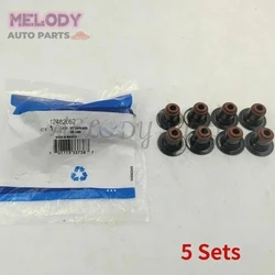 5Sets 12482062 Exhaust Valve Stem Oil Seal Kit 8PCS/Set For Buick LaCrosse Lucerne Chevrolet Camaro Malibu