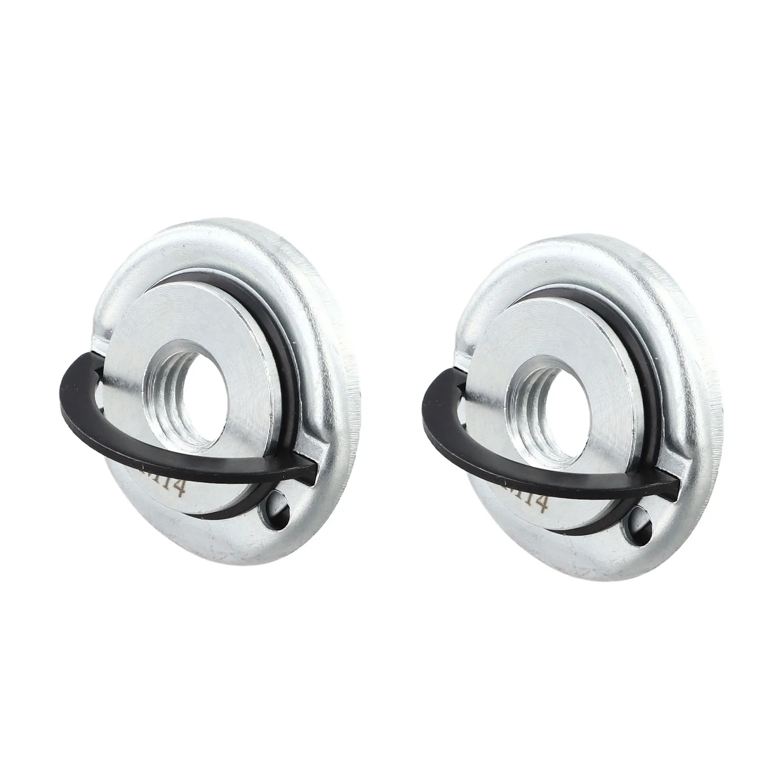 Quick Release Nut Clamp 2 PCS for Angle Grinder Accessories Self Locking Flange Nuts Suitable for 45mm Diameter Wheels