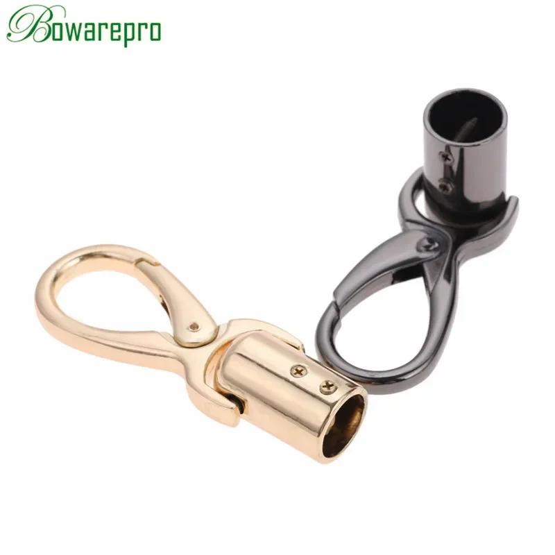 bowarepro Metal Buckles Bag Tassel Cap Clasp Handbag Handle Straps Buckle Hooks Bag Connector Hanger DIY Hardware Accessories