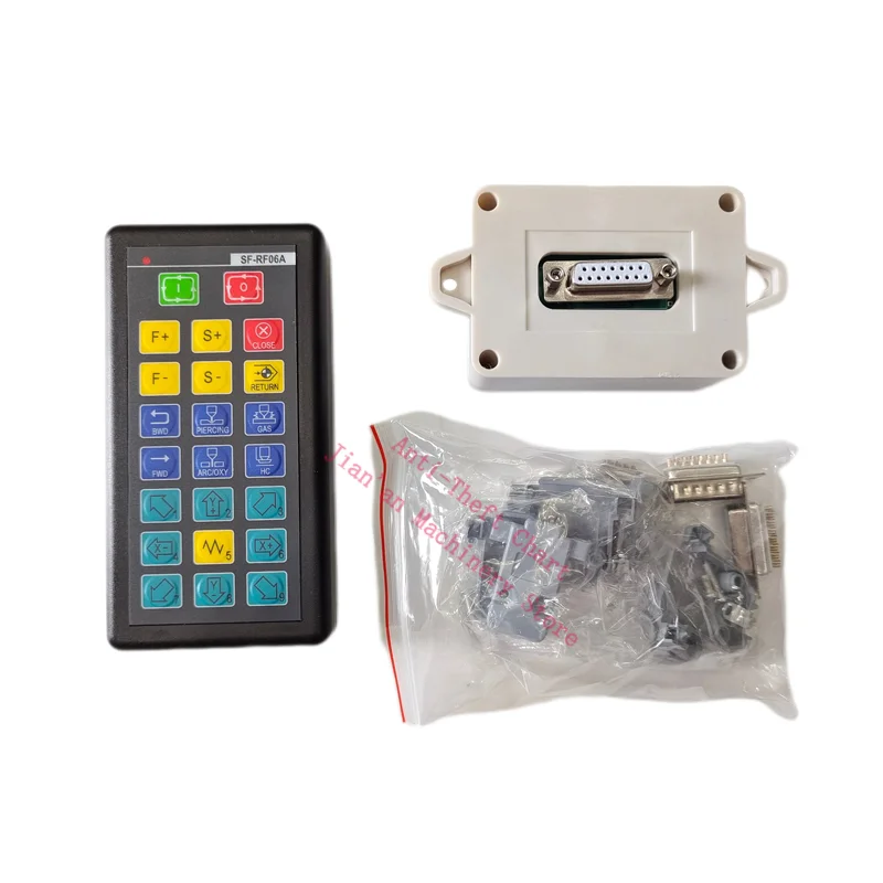 SF-RF06A de control remoto inalámbrico, máquina de corte por plasma con llama, sistema CNC, para SF-2300S/SF-2310S/SF-2100C/SF2100S/C-QG