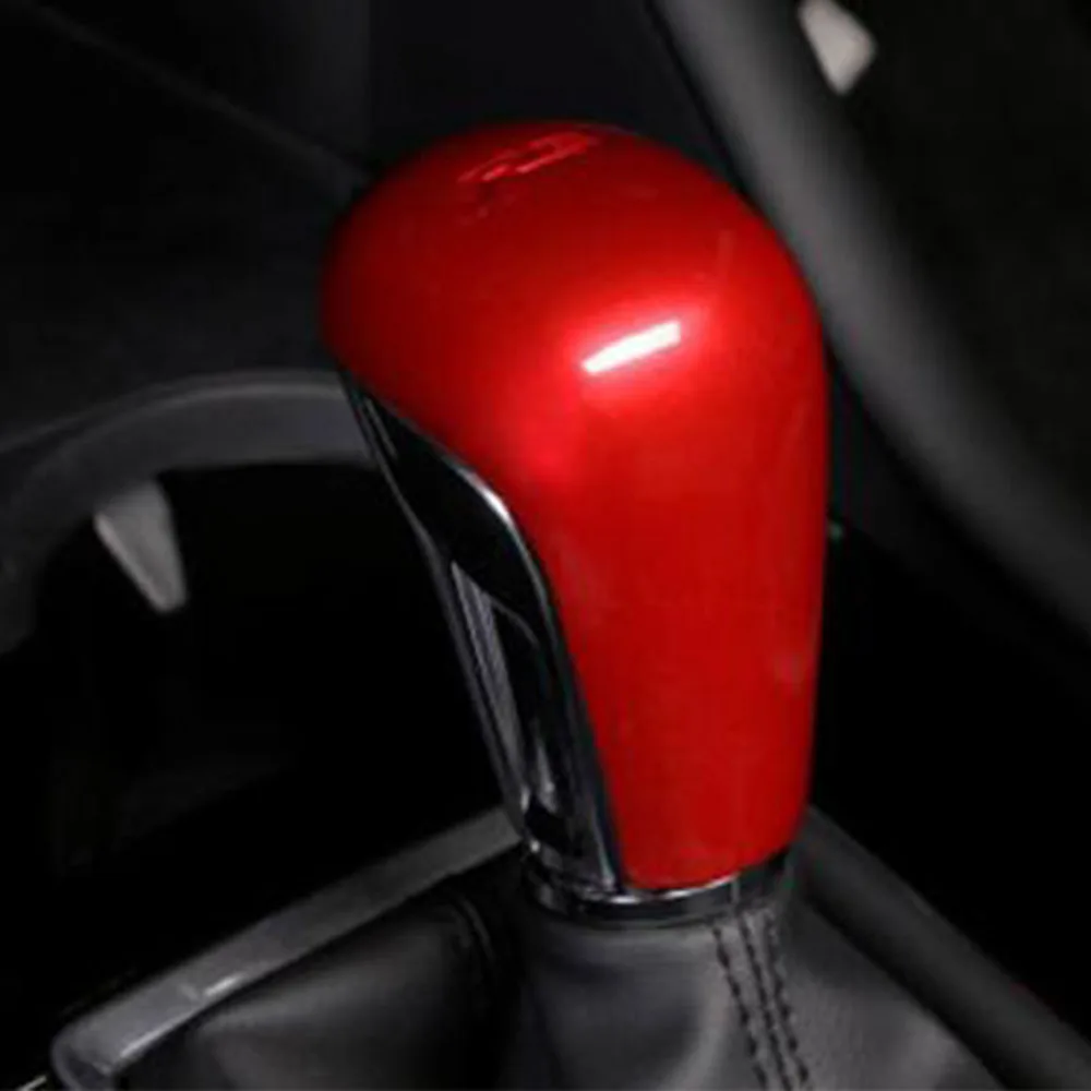 Body Cover Styling Head Sequin Trim Frame Sticker Gear Cover Shift Knob Control 1PCs For Mazda CX-30 CX30 2020 2021 2022 2023