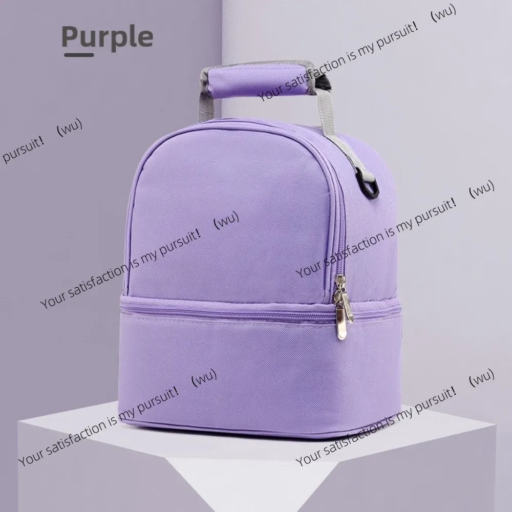 Nylon Insulation Mommy Backpack Milk Preservation Large Capacity Baby Diaper Bag Waterproof Double Layer Mommy Shoulder Bag Baby