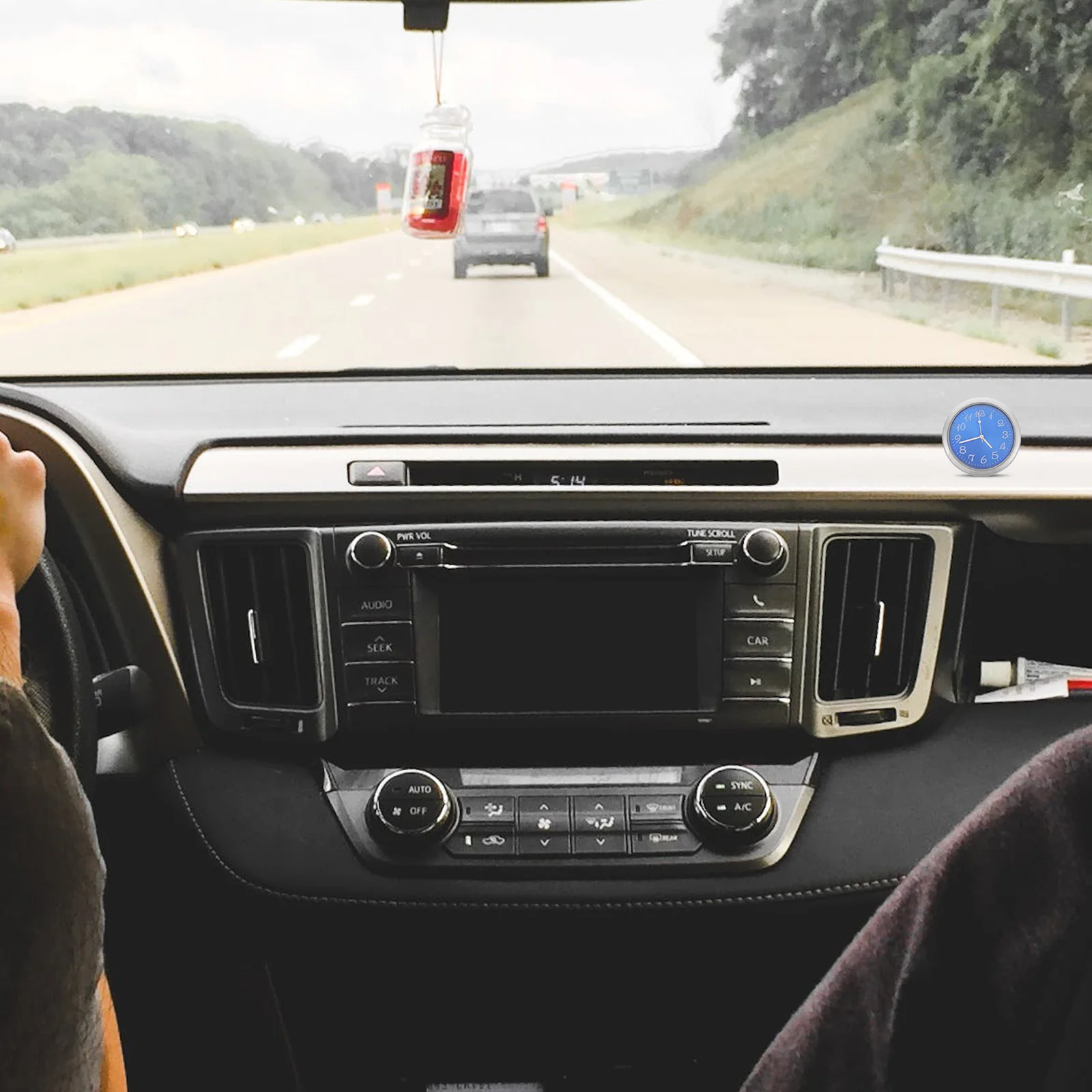 

Car Mini Metal For Small Digital Clock Auto Dash Truck Vehicle Interior Small Clock For Car Accurate Time Display