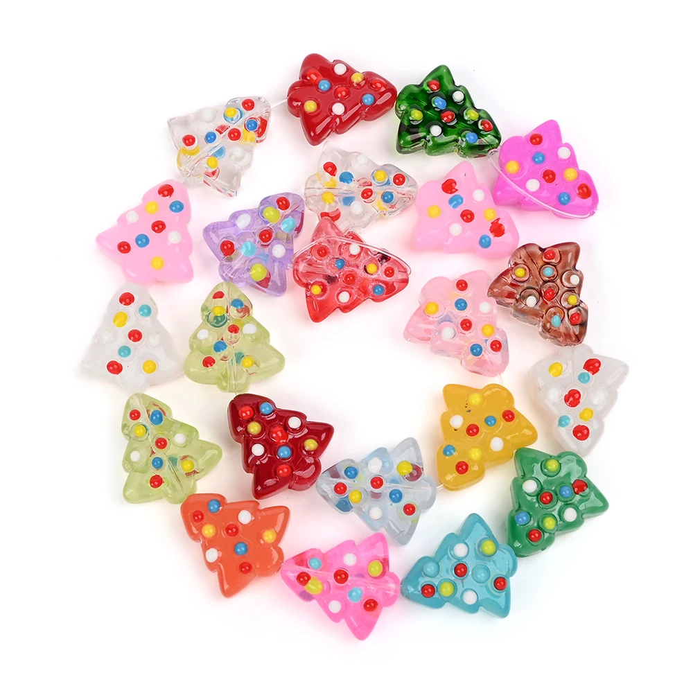 

Набор из 5 стеклянных бусин, изысканные елочные бусины, разноцветный дополнительный набор, браслет «сделай сам», брелок для телефона, креативное ремесло